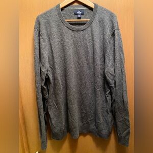 Lands’ End men’s cashmere crew neck sweater size XXL